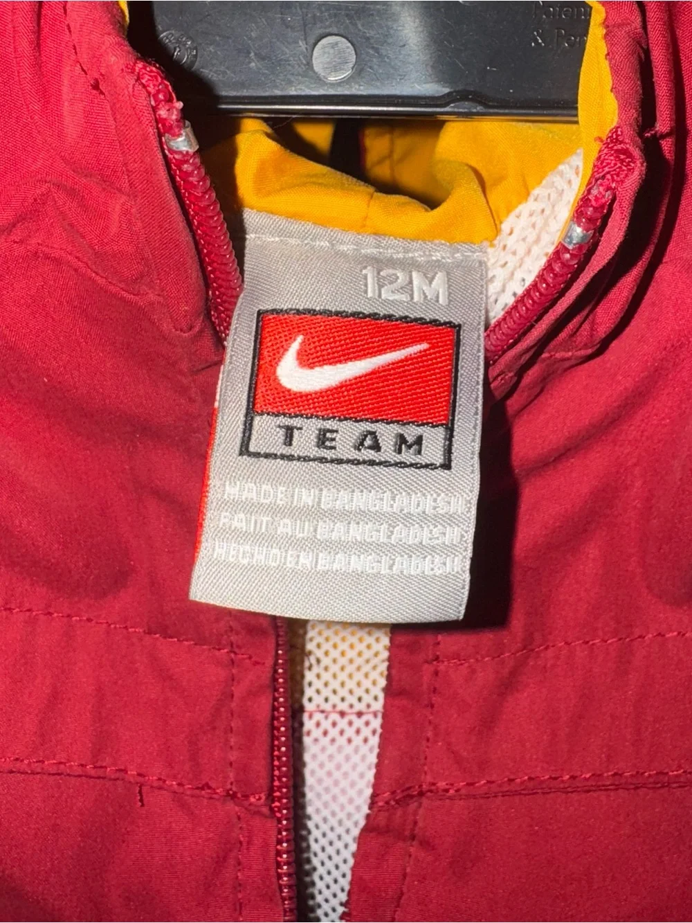 Vintage Nike x USC Baby jacket